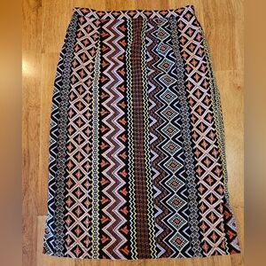 Anthropologie Vanessa Virgina Colorful Pencil Skirt 10